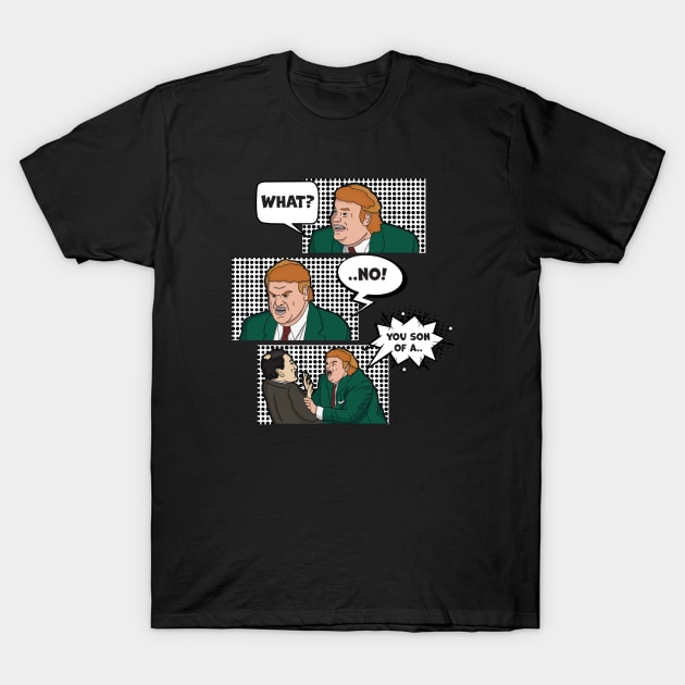 Chris Farley T-Shirt by Do Nothing Doodles